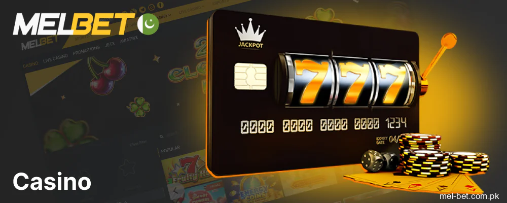 Casino games and providers at Melbet Pakistan